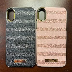 2 Kate spade iPhone X/XS phone cases